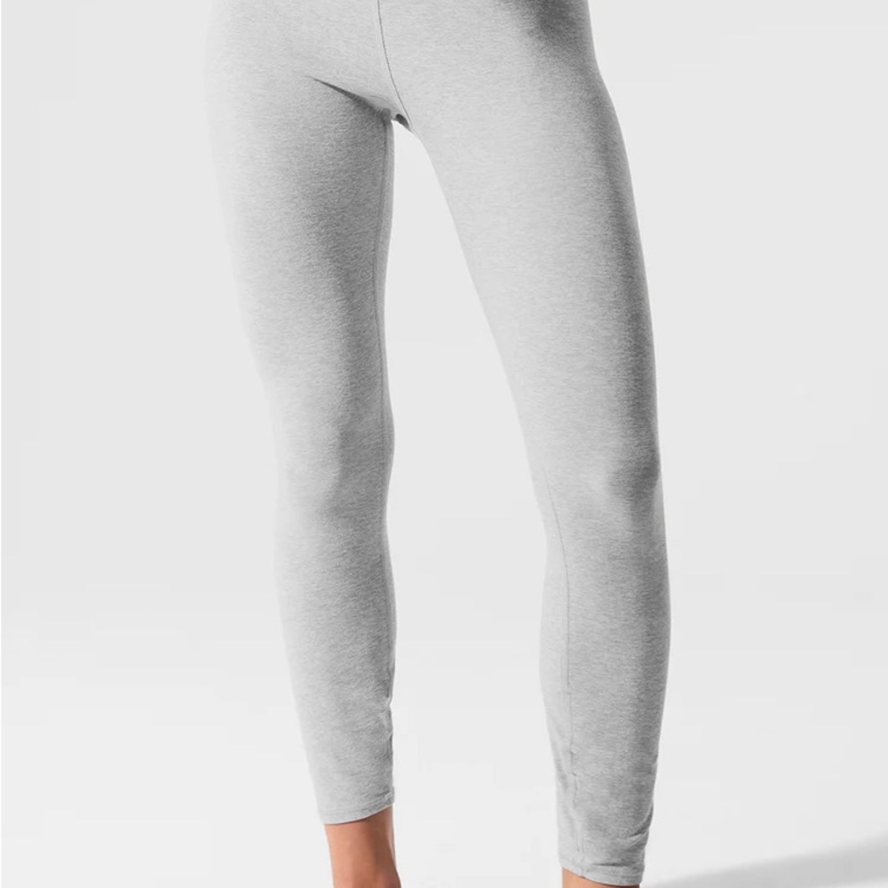 ALO alosoft high waist 7/8 Gray Leggings